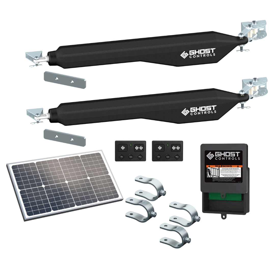 DD2U-30 Dual Gate Opener with 30 Watt Solar