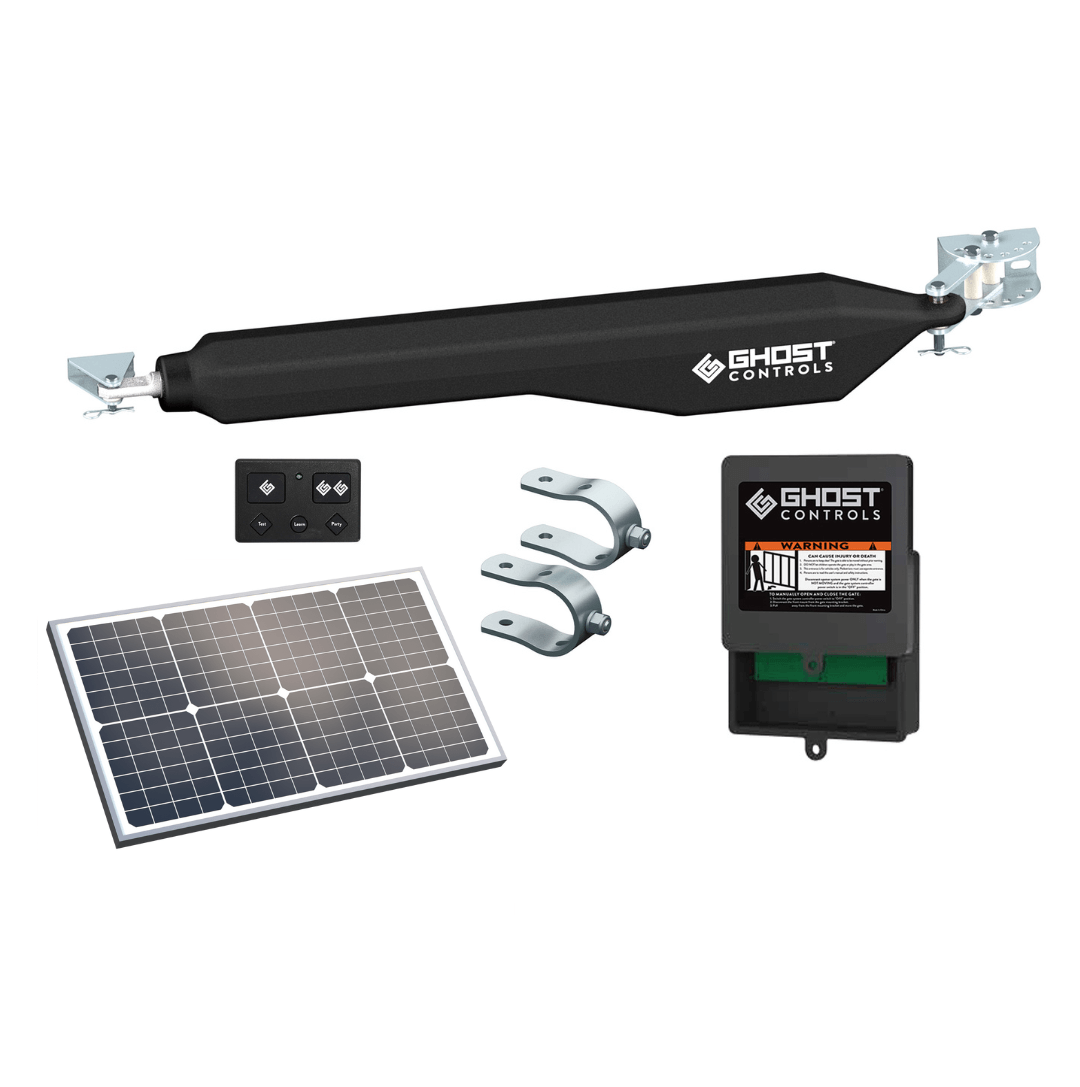 DS1U-30 Single Gate Opener with 30 Watt Solar