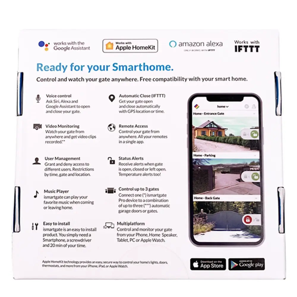 iSmartgate PRO Standard Kit with Wired Gate Sensor - ISGPSWG