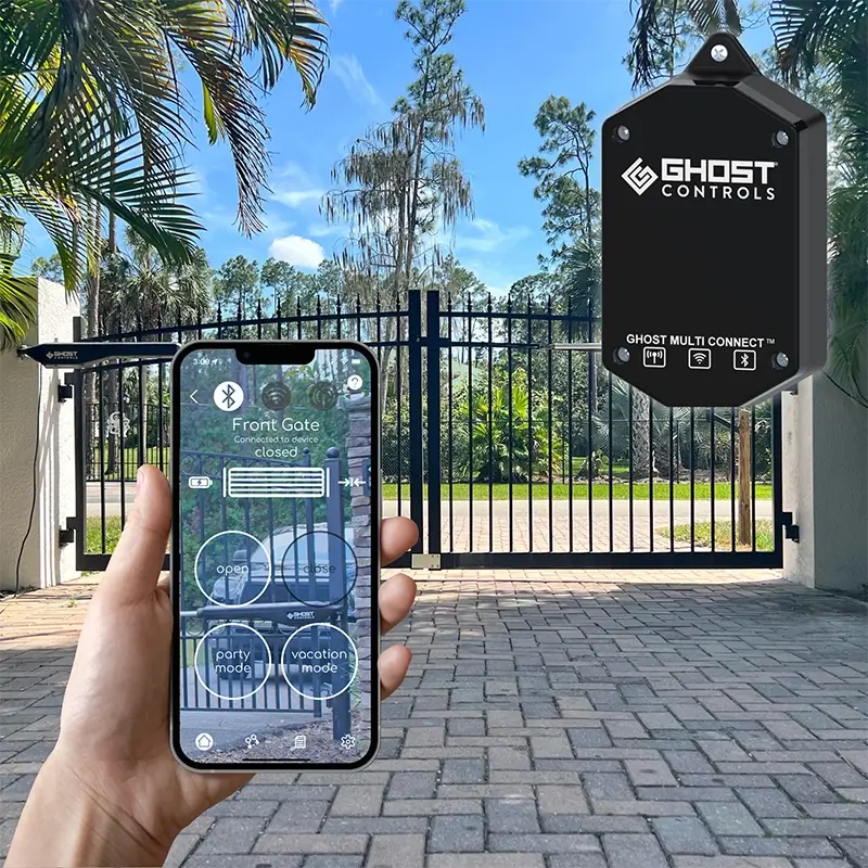 Dual Smart Gate Upgrade Bundle with Wi-Fi and Bluetooth Access - AXMCDB