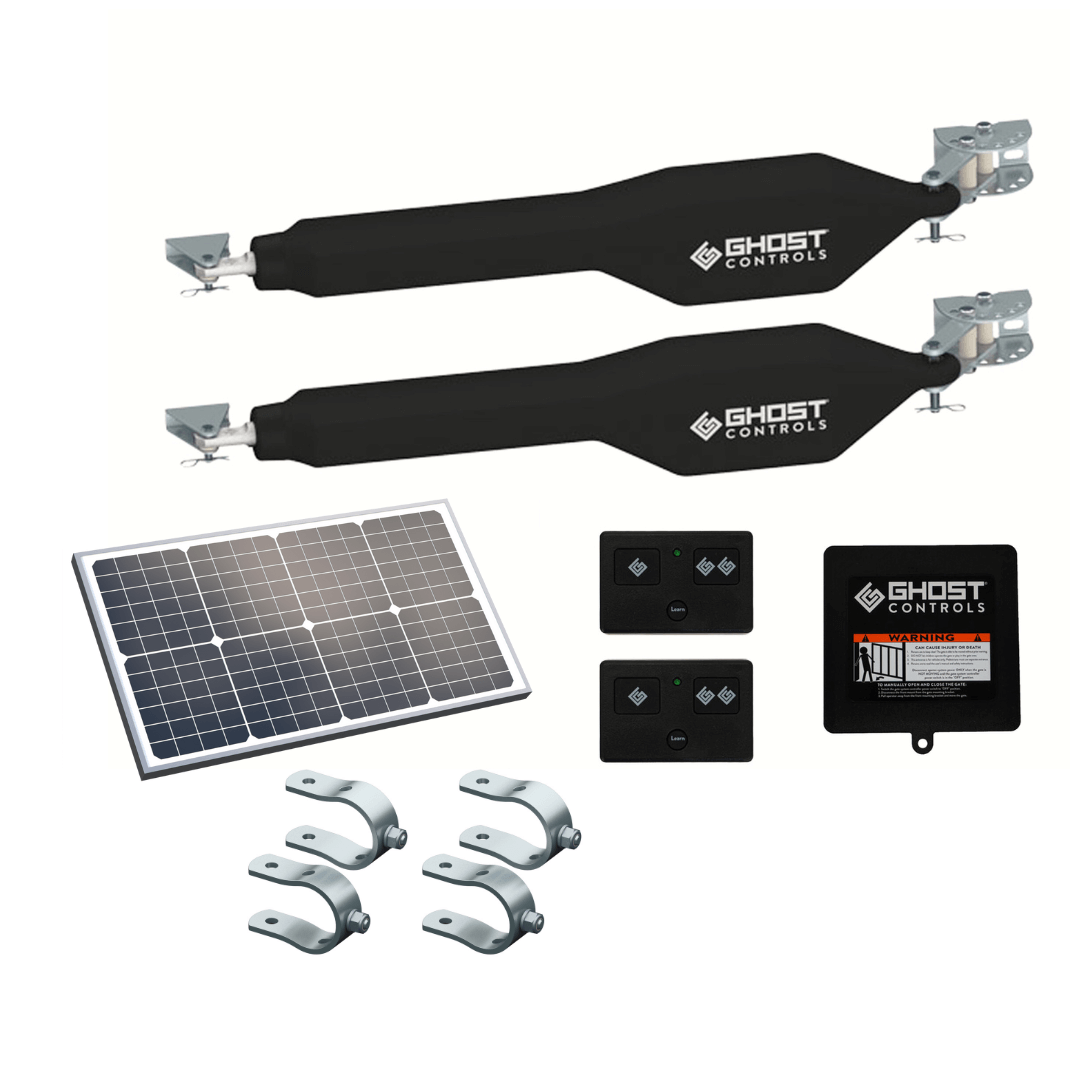 TDS2-30 Dual Gate Opener with 30 Watt Solar