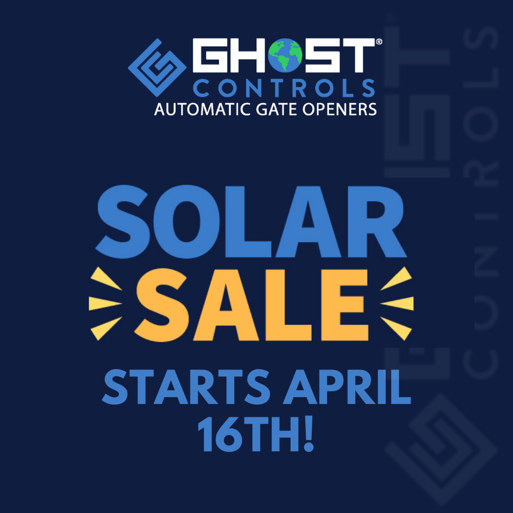 earth day solar automatic gate opener sale
